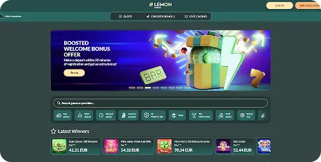 Lemon Casino – recenze a uvítací bonus