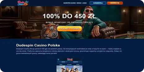DudeSpin Casino – recenze a uvítací nabídka